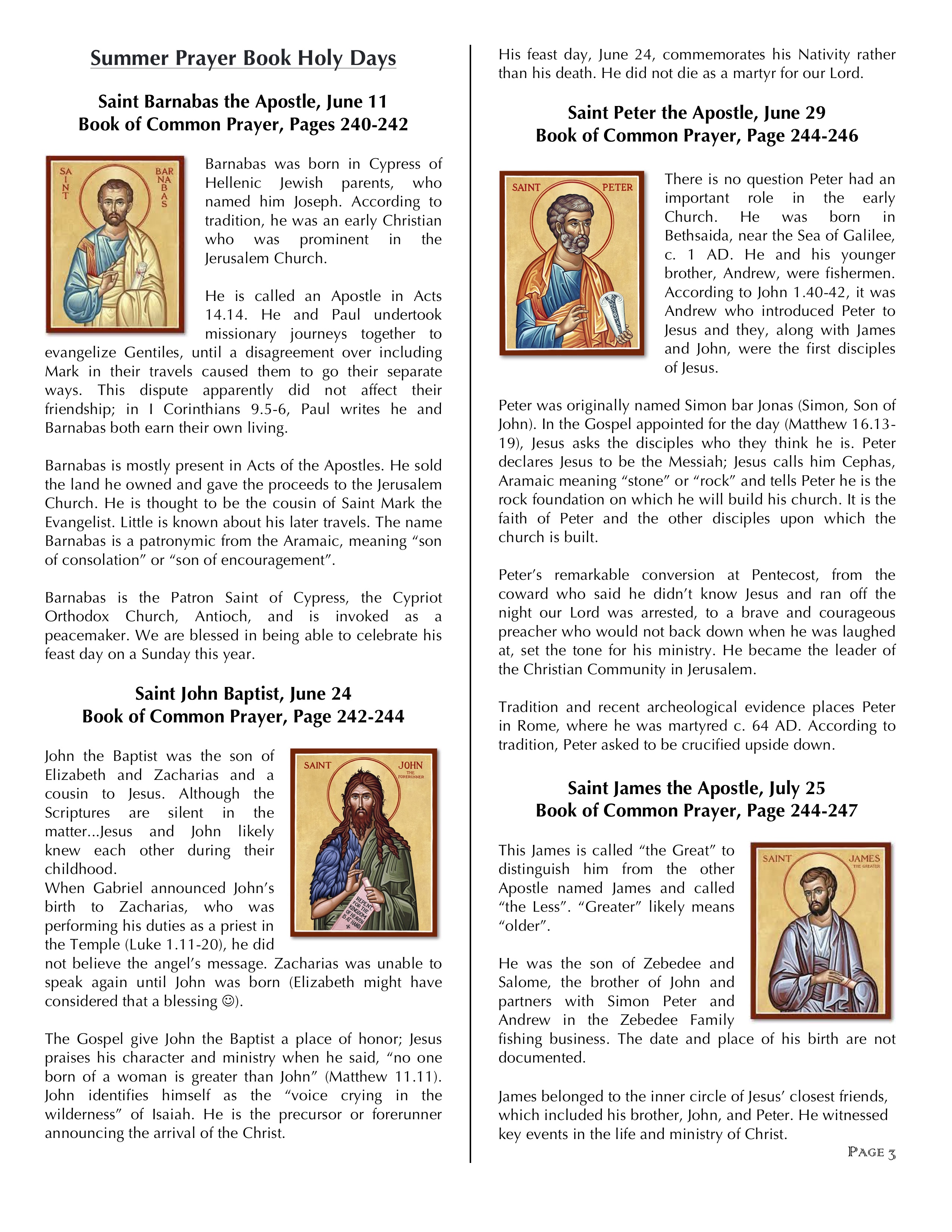 Parish Times Early Trinity - Page 3
